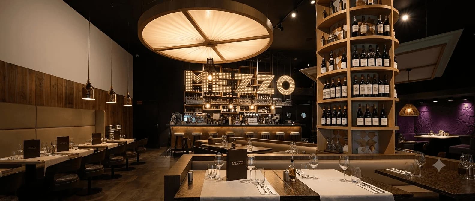 Salle du restaurant Mezzo